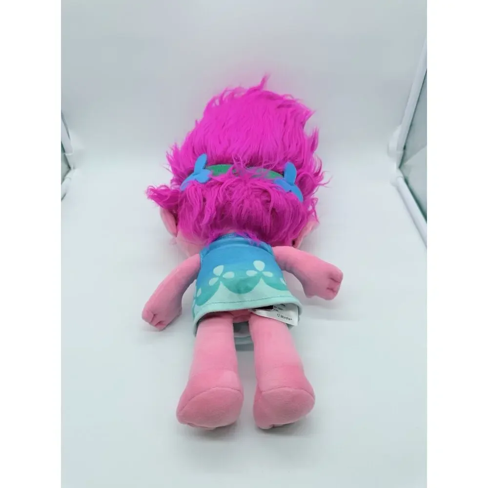 Dreamworks 2016 Poppy Pink Troll Plush Trolls Movie Stuffed Toy Doll 17